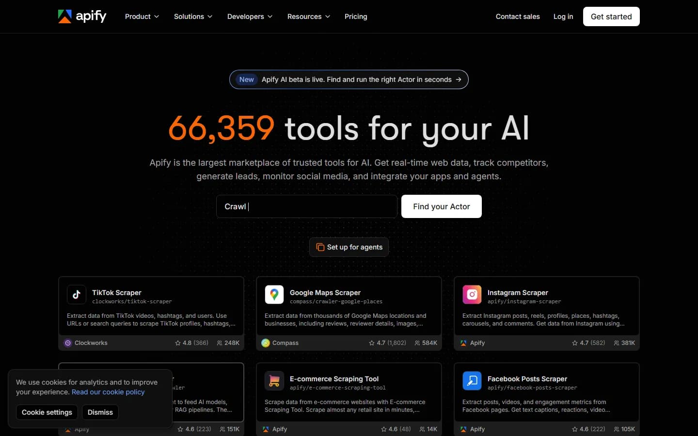 Trigger.dev public homepage