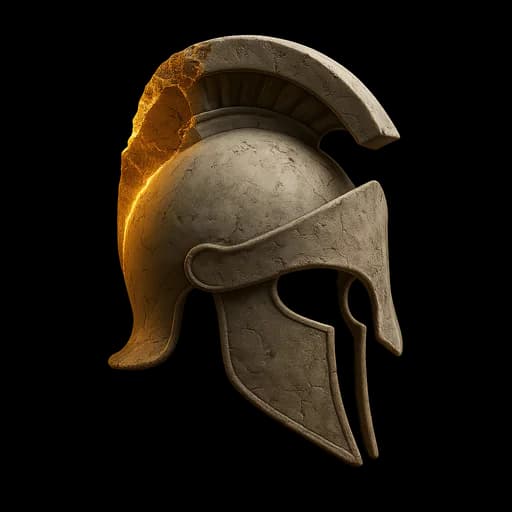 Spartan helmet